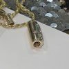Cylindrical Cross Urn Pendant