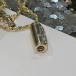 Cylindrical Cross Urn Pendant