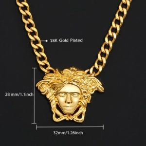 Snake Hair Banshee Cuban Necklace