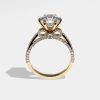 6-Claw 2.5CT Round Cut Solitaire Engagement Ring