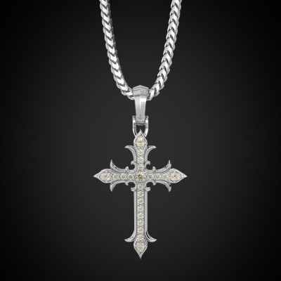 Faith Diamond Cross Pendant