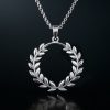 Symbol of Triumph Laurel Wreath Pendant