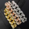 20mm Iced Out Miami Cuban Bracelet