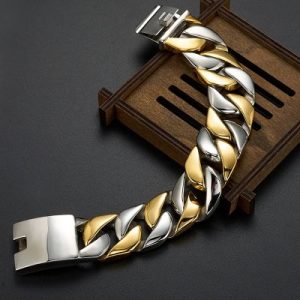 26mm 316L Stainless Steel Cuban Bracelet