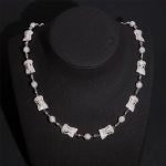 925S & VVS Moissanite Jesus Head Bead Rosary Chain Necklace