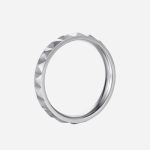 Pyramid  Stainless Steel Band Ring