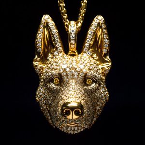 German Shepherd Dog Pendant