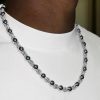 8mm Micro Paved Ball Chain