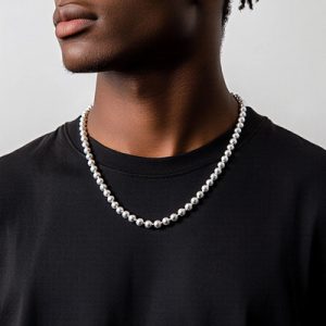 6mm 925S Custom Name Beads Chain