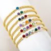 Personalized Birthstone Beaded Bracelets