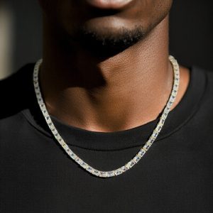 6mm Baguette Cut Tennis Chain