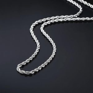 3mm Stainless Steel Rope Chain