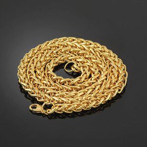 2.5mm 18K Gold Franco Chain
