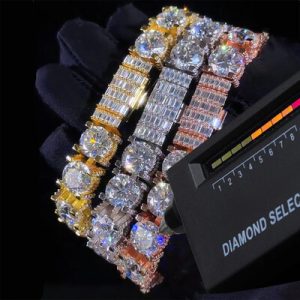 10mm S925 & Moissanite Tennis Bracelet