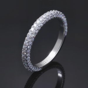 925S & VVS Moissanite Sparkling Brilliance Ring