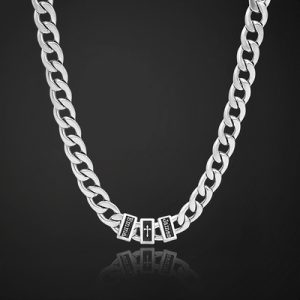 8mm Custom Family Names Cuban Chain