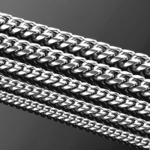 14mm 316L Stainless Steel Cuban Link Chain