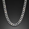 Iced 10mm Teardrop Miami Cuban Chain