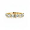 2.46CT Round Cut VVS Moissanite Halo Wedding Band