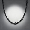 Iced Out Black Four Leaf Clover Tennis Chain
