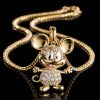 Iced Cartoon Little Mouse Pendant