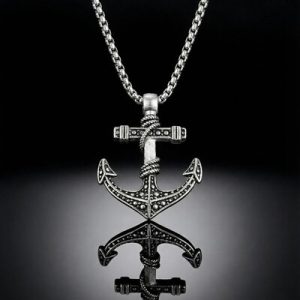 Stainless Steel Anchor Pendant