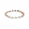 Multi Shape Diamond VVS Moissanite Fancy Tennis Bracelet