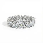 Sweet Heart Cut Eternity Band