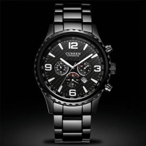 Casual Waterproof Stainless Steel Quartz Watch