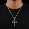 Stainless Steel Crucifix Cross Pendant