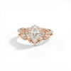 1.57CT Marquise & Round Cut VVS Moissanite S925 Silver Engagement Ring Set