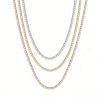 2mm Moissanite S925 Sterling Silver Tennis Chain