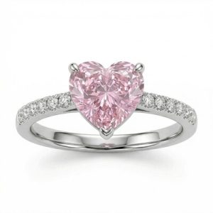 2Ct Heart Cut Engagement Ring